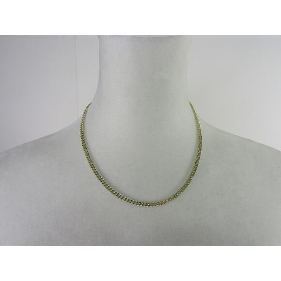 EVRY Gold Tone Collar Chain Choker Necklace 16" Boho Minimalist Neutral Modern - Picture 1 of 4